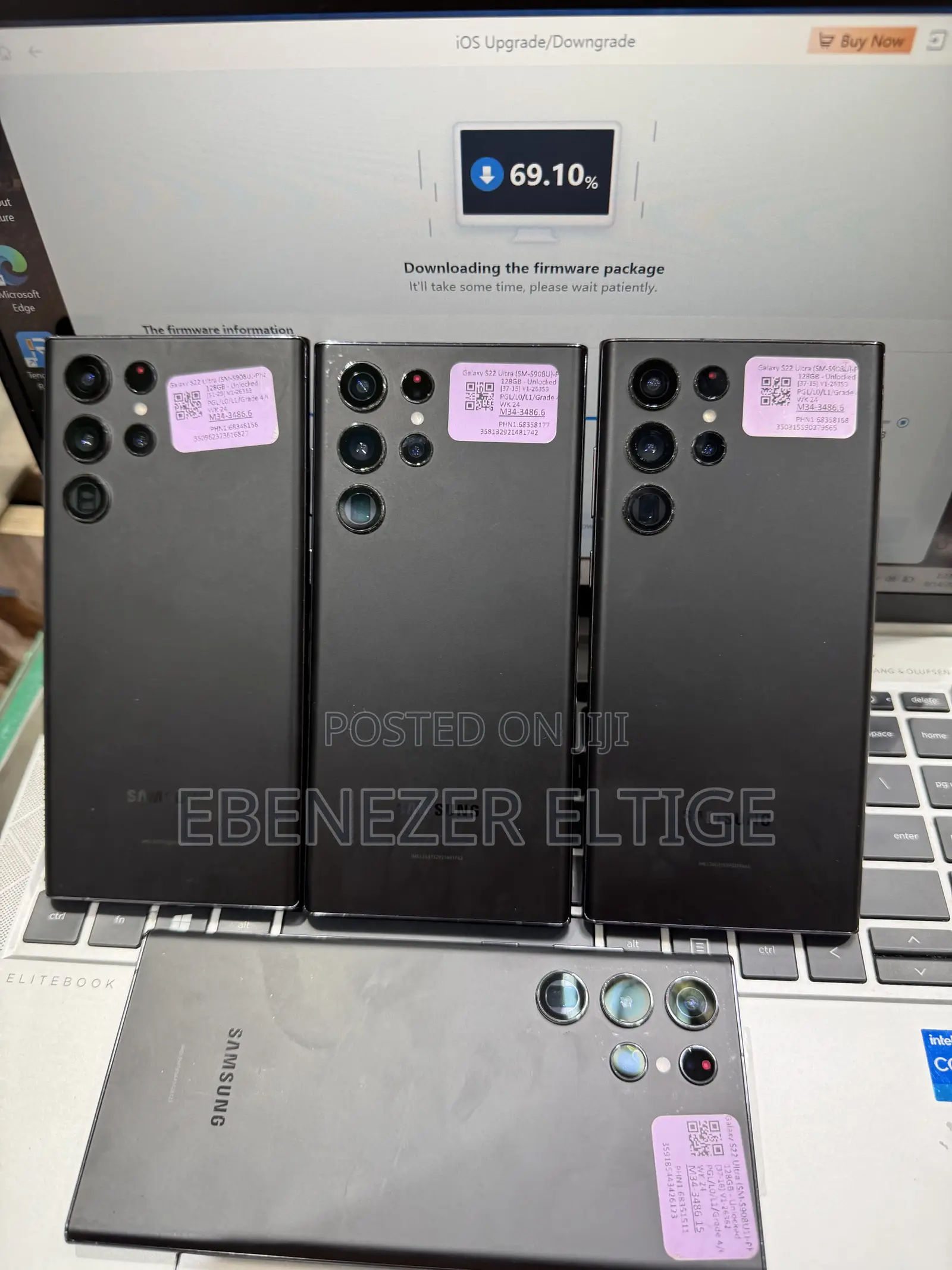 Samsung Galaxy S22 Ultra 128 GB Gray