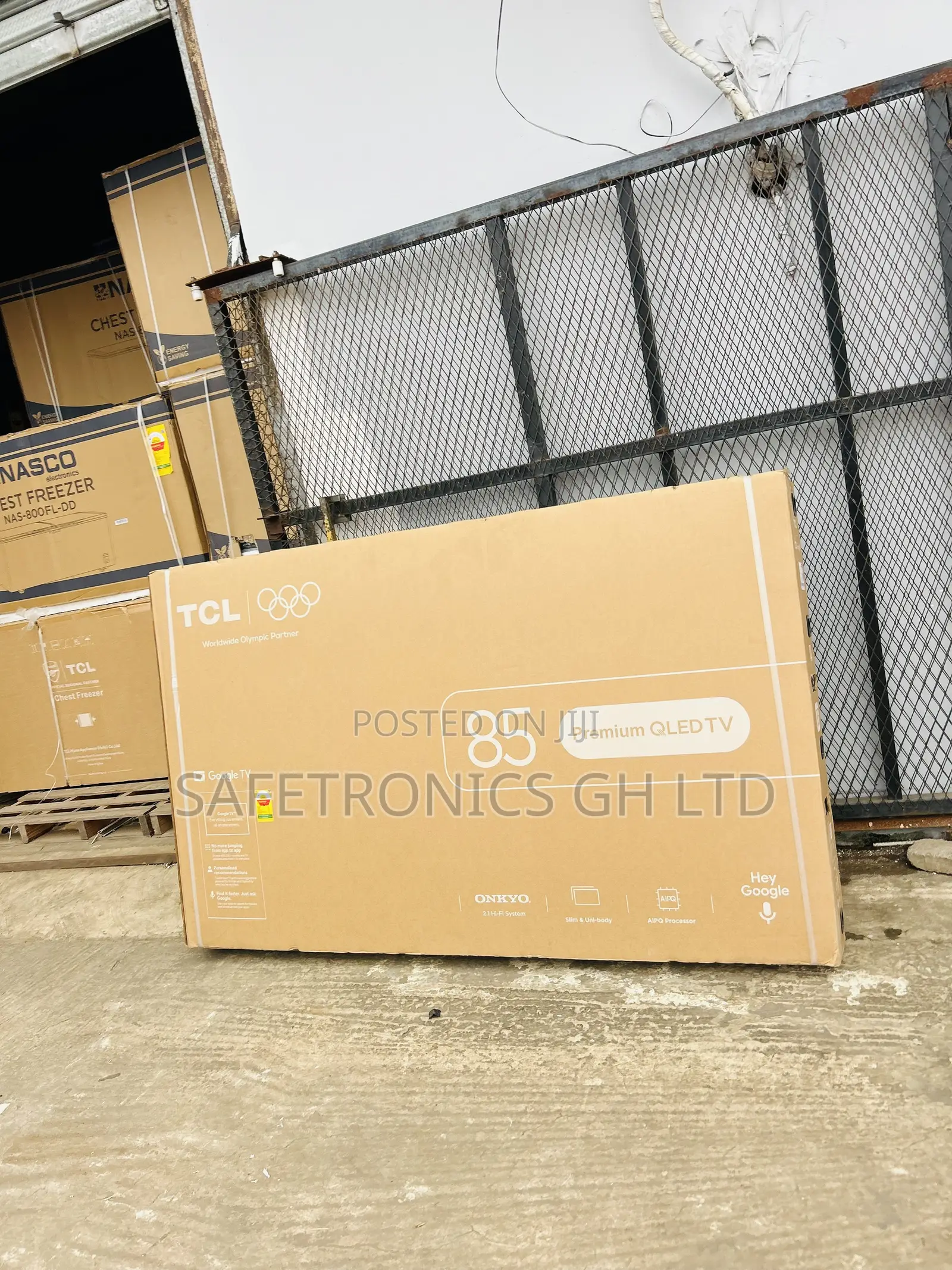 Affordable TCL 85'' Qled Pro 85p7l Smart Android Television