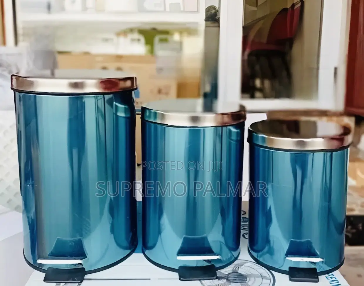Dustbin 5L, 8L 12l- Soft Pedal Trash Can for Indoor Use