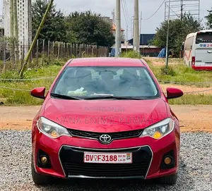 Toyota Corolla LE Premium 4dr Sedan (1.8L 4cyl CVT) 2015 Red