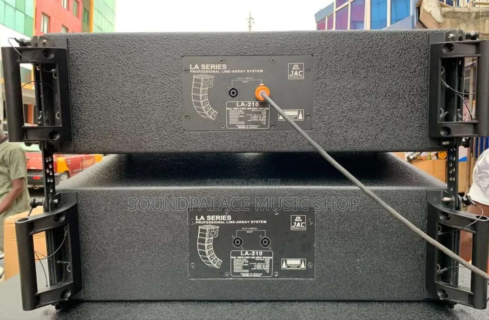 1pair Electro-Voice Double Bass and JAC 10inches Line Array Speakers