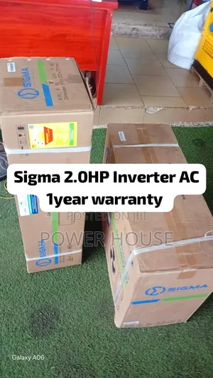 Sigma 2.0HP Inverter AC Fast Cooling and Quiet Operation