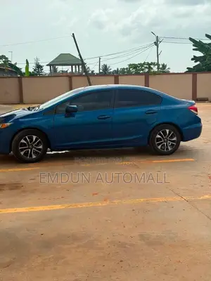 Honda Civic Sedan EX 2013 Blue