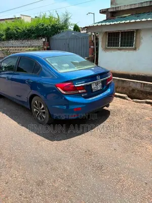 Honda Civic Sedan EX 2013 Blue
