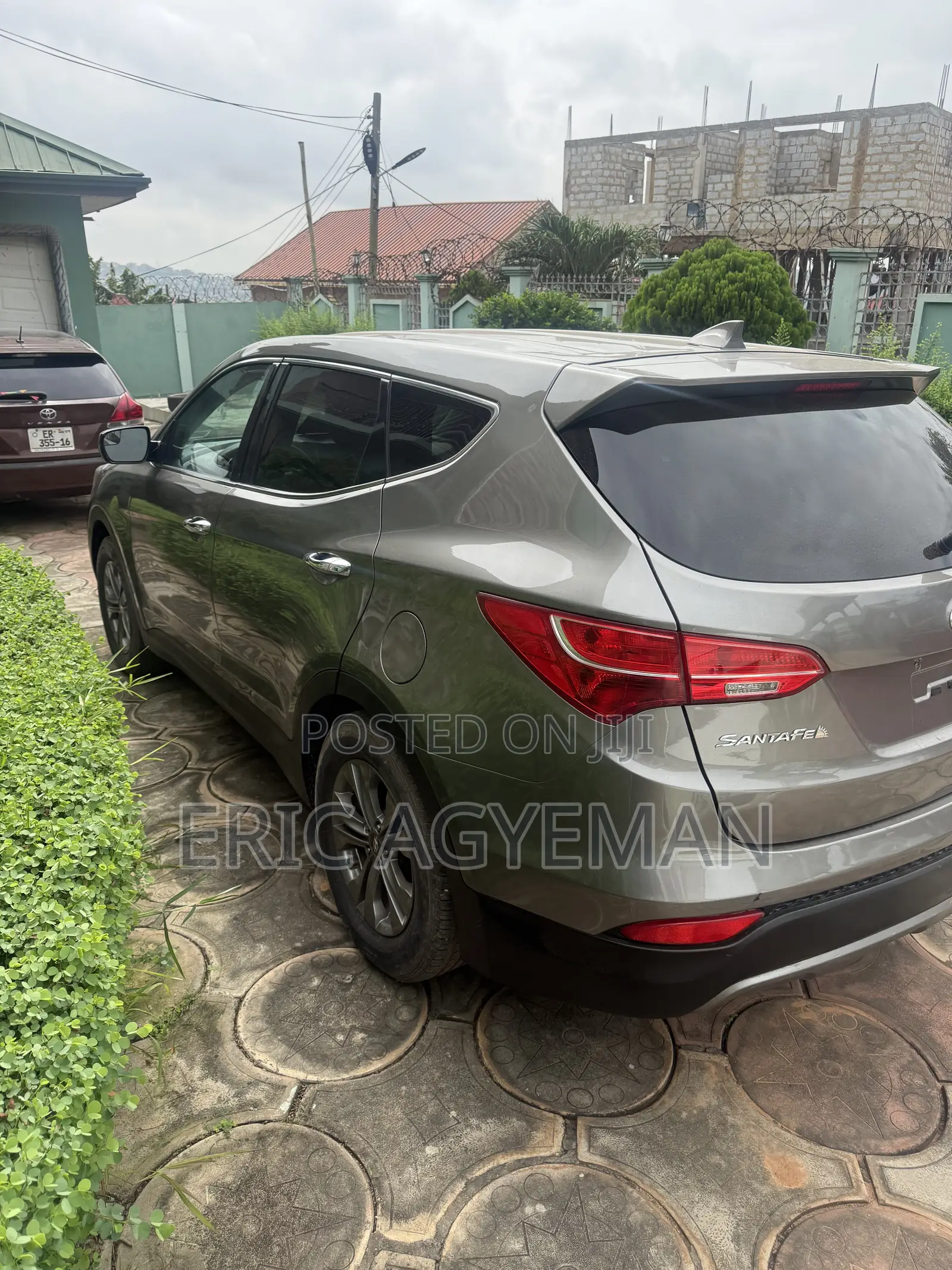 Hyundai Santa Fe SE AWD 2016 Gray