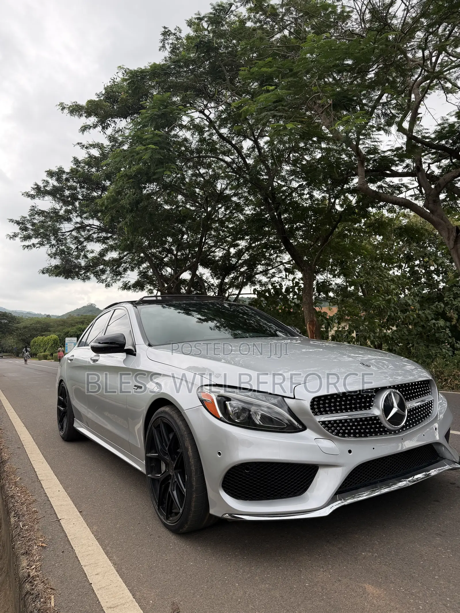 Mercedes-Benz C43 4Matic Sedan AWD (3.0L V6 9AM) 2018 Silver