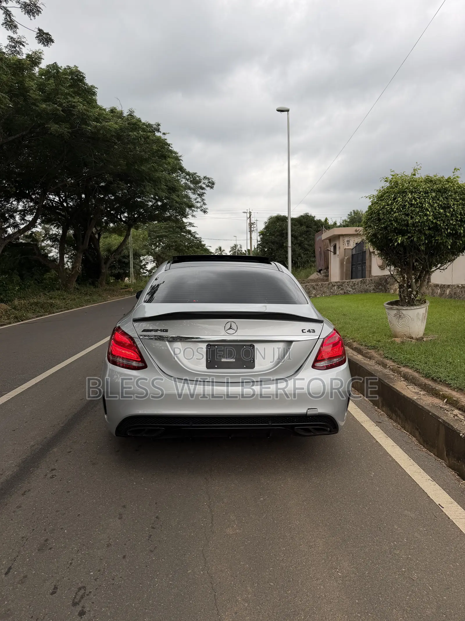Mercedes-Benz C43 4Matic Sedan AWD (3.0L V6 9AM) 2018 Silver