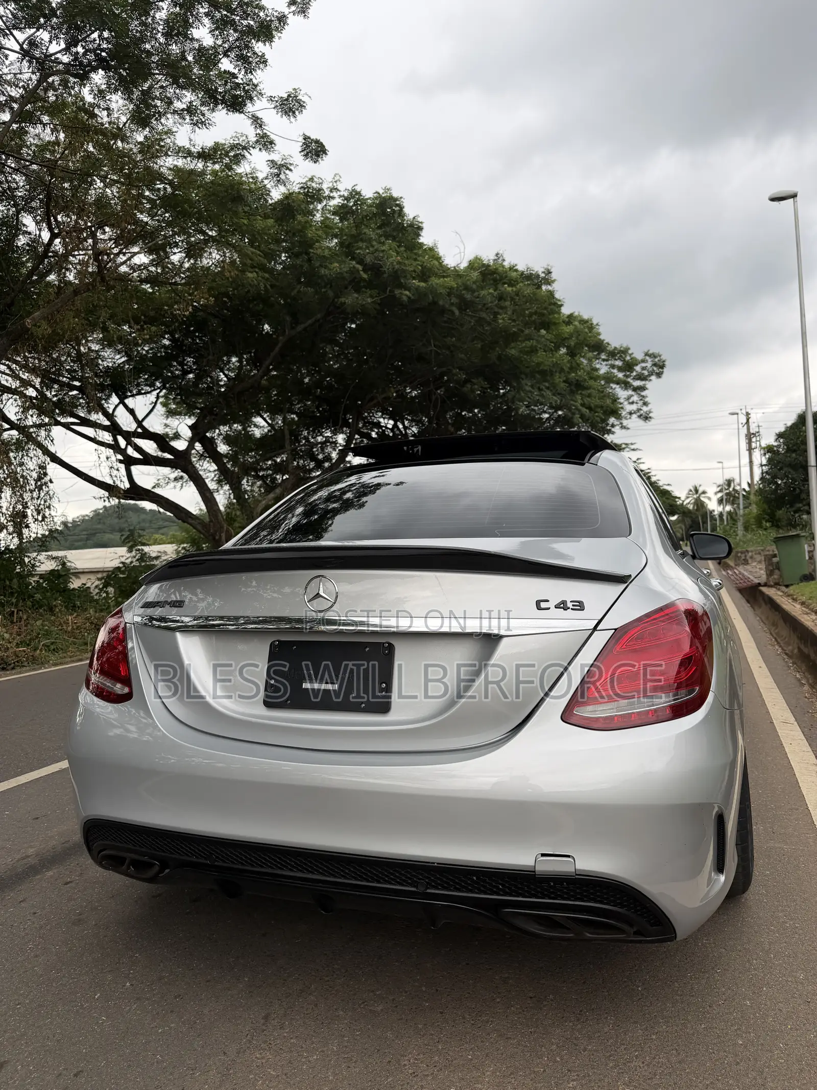 Mercedes-Benz C43 4Matic Sedan AWD (3.0L V6 9AM) 2018 Silver
