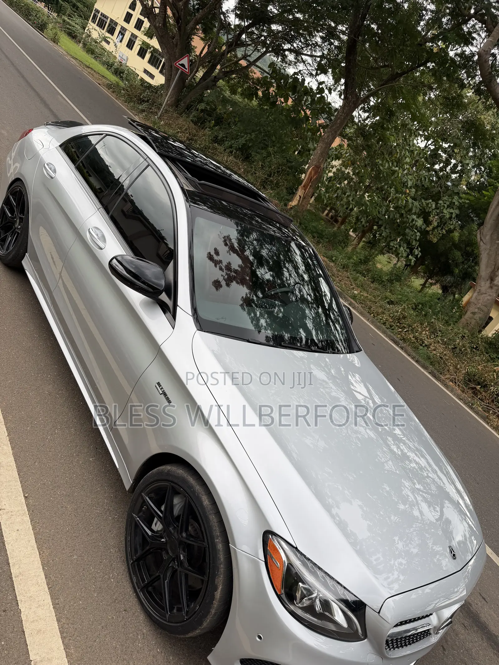 Mercedes-Benz C43 4Matic Sedan AWD (3.0L V6 9AM) 2018 Silver