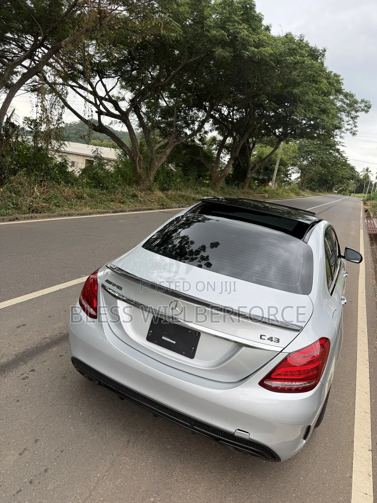 Mercedes-Benz C43 4Matic Sedan AWD (3.0L V6 9AM) 2018 Silver