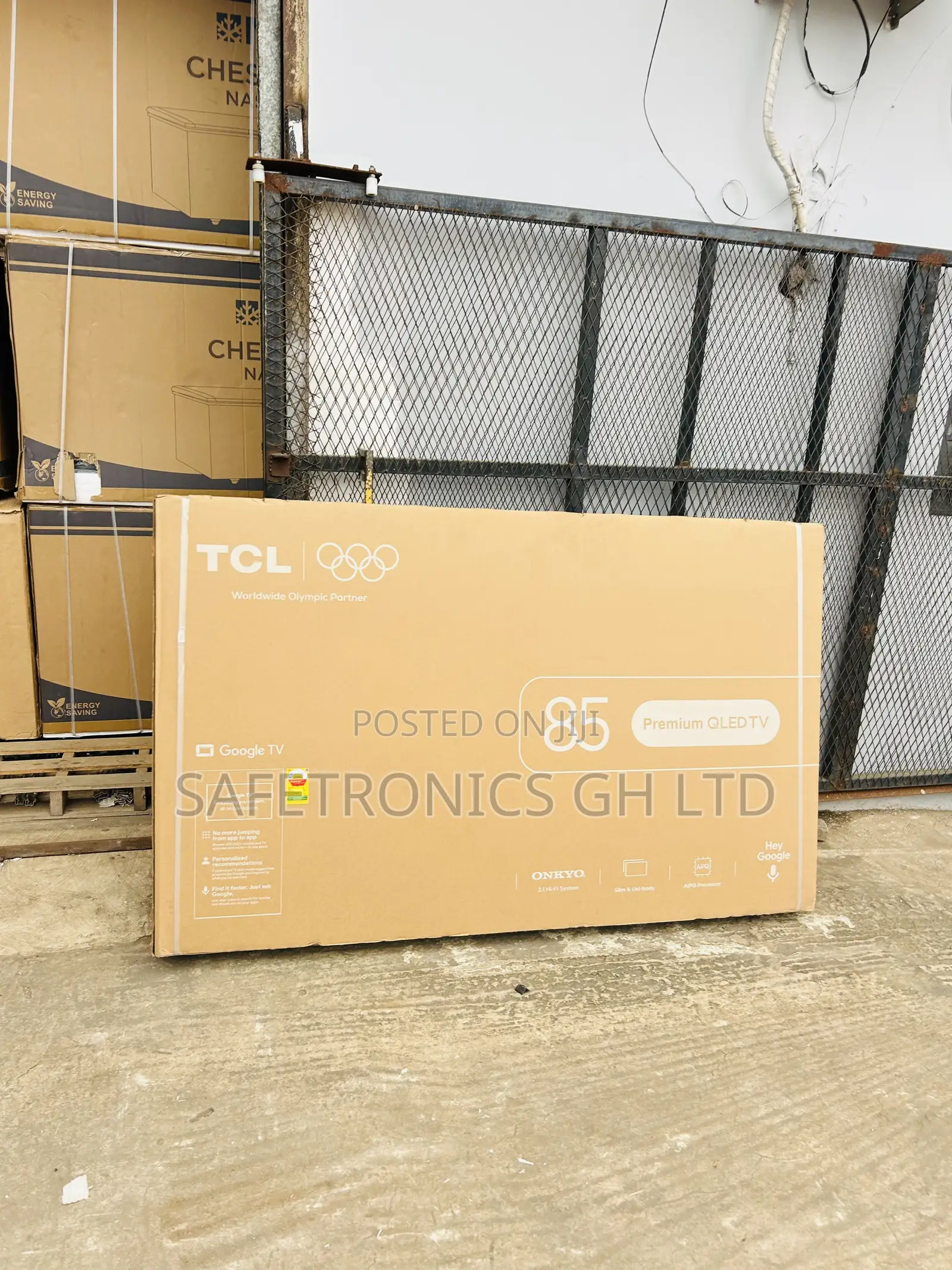 Newest Update TCL 85'' Qled Pro 85p7l Smart Android Television