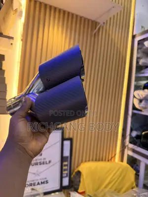 Original Carbon Fibre Double Exhaust Tips