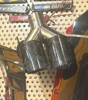 Original Carbon Fibre Double Exhaust Tips