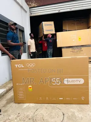 Super Durable TCL 55” Qled Smart Android TV(Black)2024 Model