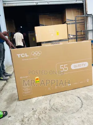 Get Reliable TCL 55” Qled Smart Android TV(Black) 