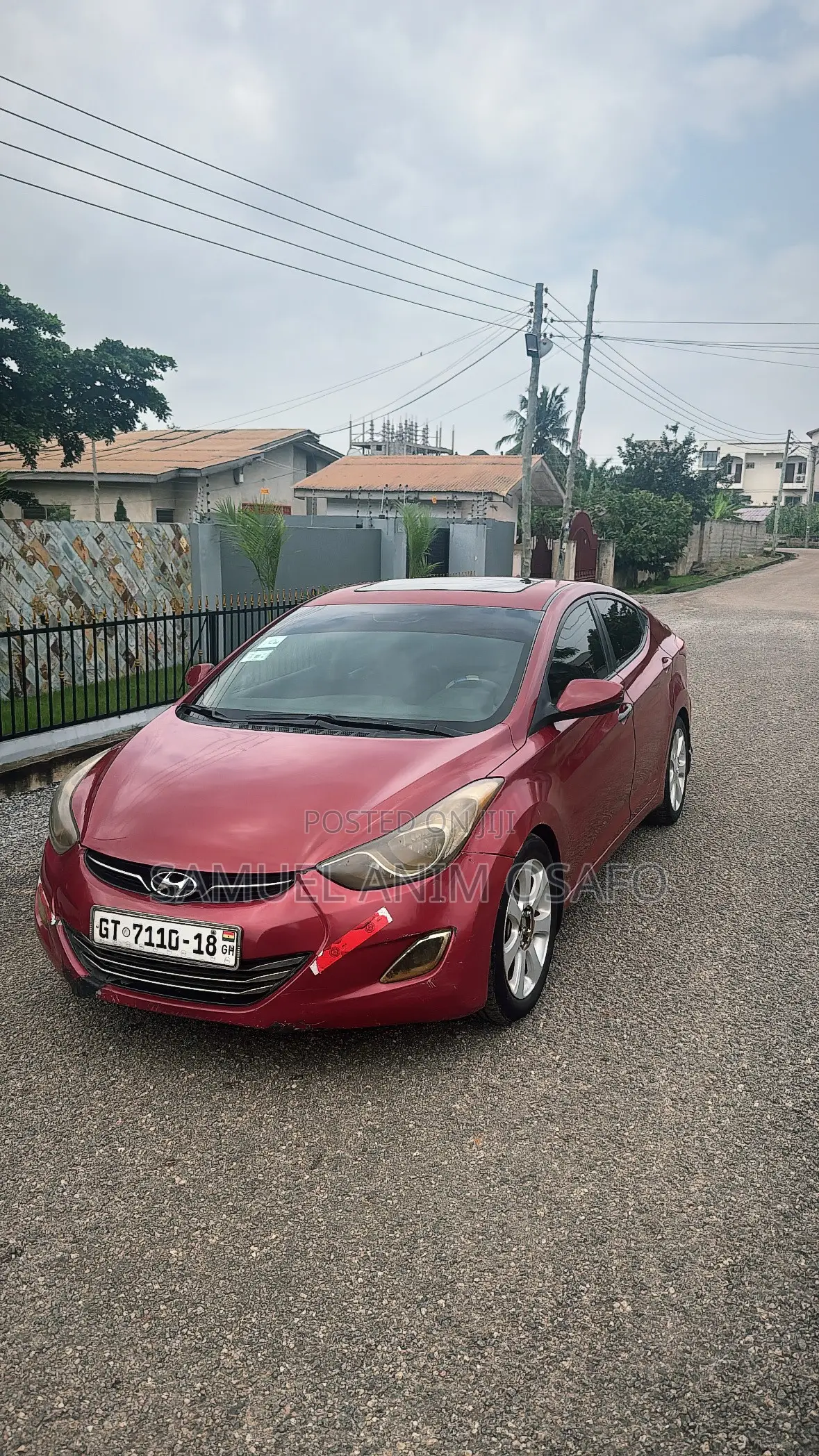 Hyundai Elantra 2013 Red