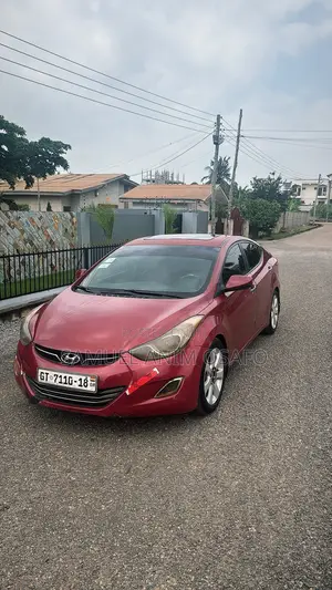 Hyundai Elantra 2013 Red