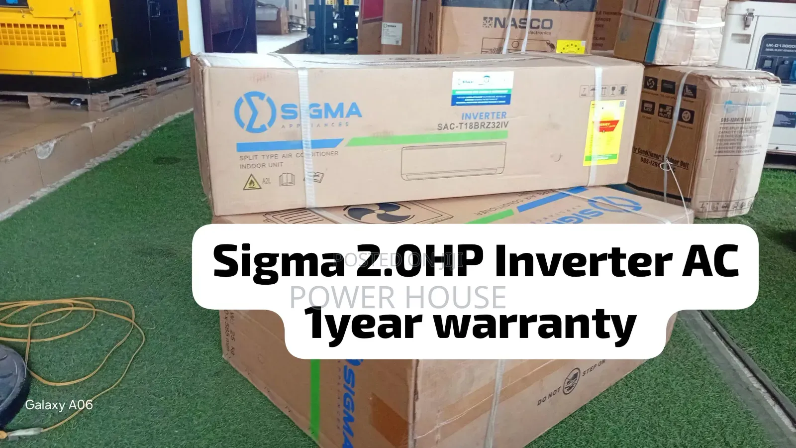 Super Cooling Sigma 2.0HP Inverter AC Energy Efficient
