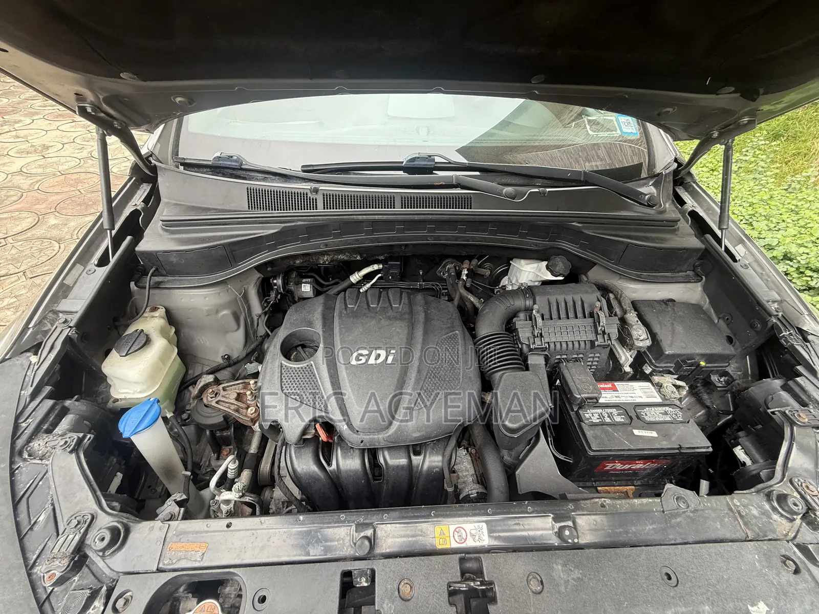 Hyundai Santa Fe SE AWD 2016 Gray