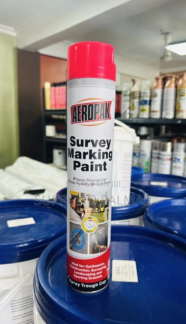 High Visibility Inverted Spray Paint for Construction Land Surveying