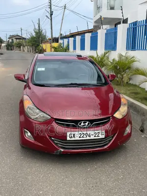 Hyundai Elantra Limited Sedan FWD (1.8L 4cyl 6A) 2013 Red