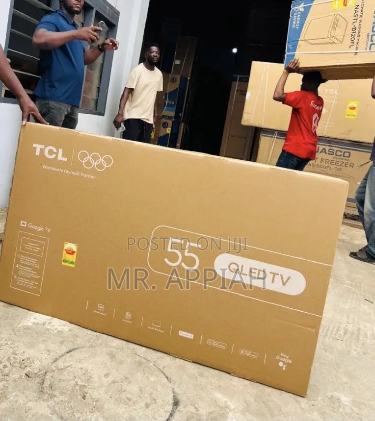 Classic Durable TCL 55” Qled Smart Screen TV(2025 Model)