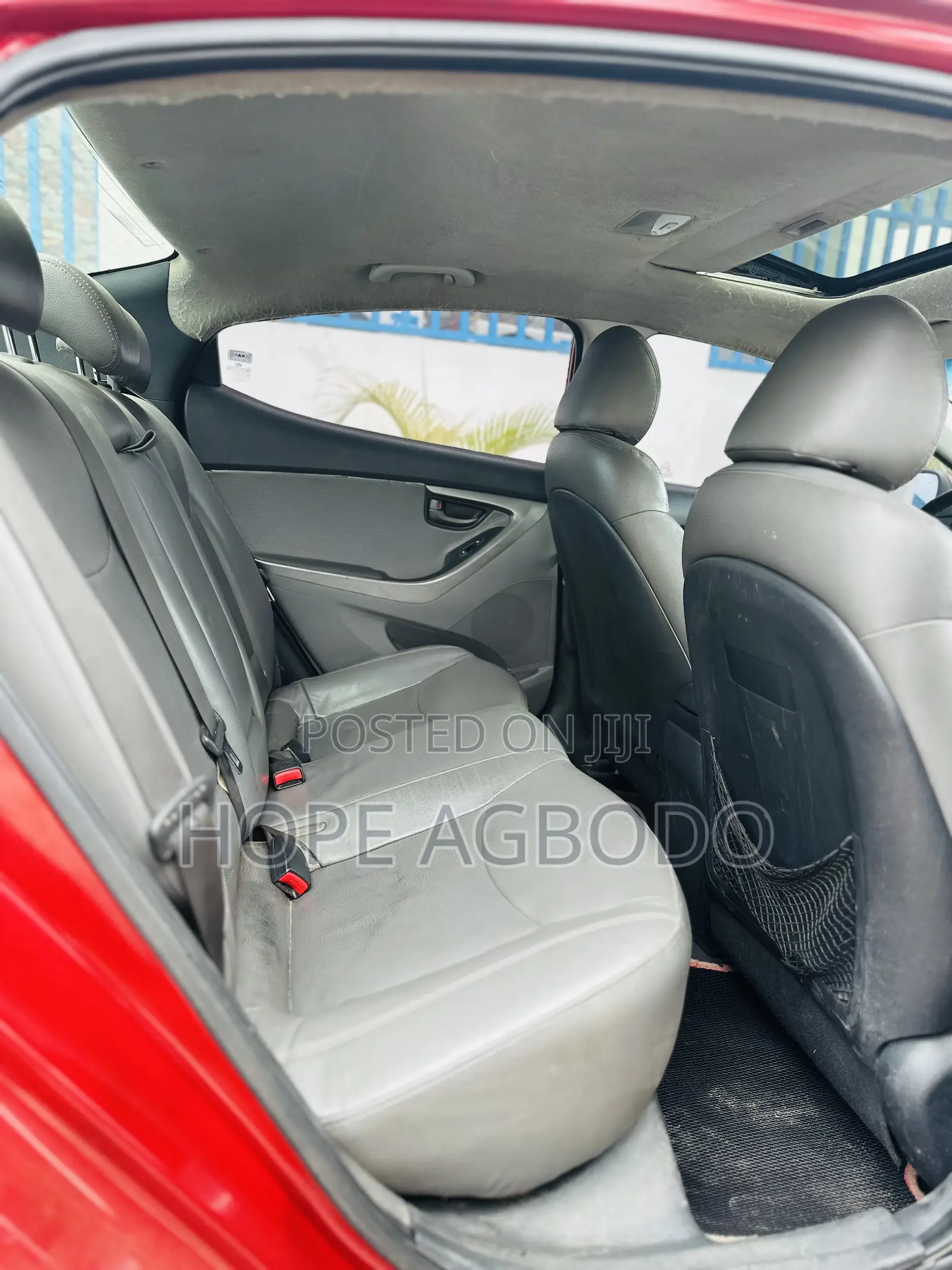 Hyundai Elantra Limited Sedan FWD (1.8L 4cyl 6A) 2013 Red