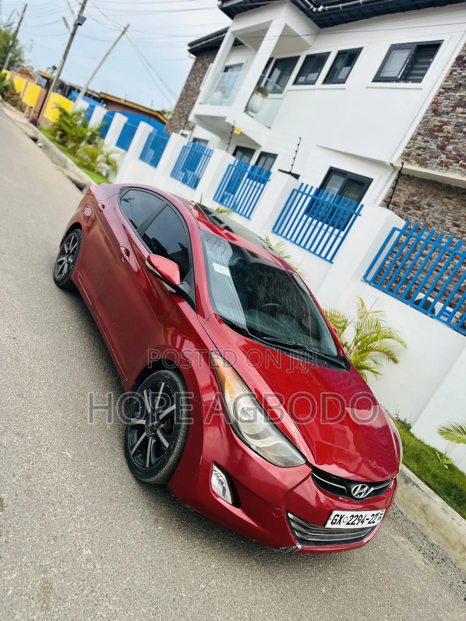 Hyundai Elantra Limited Sedan FWD (1.8L 4cyl 6A) 2013 Red