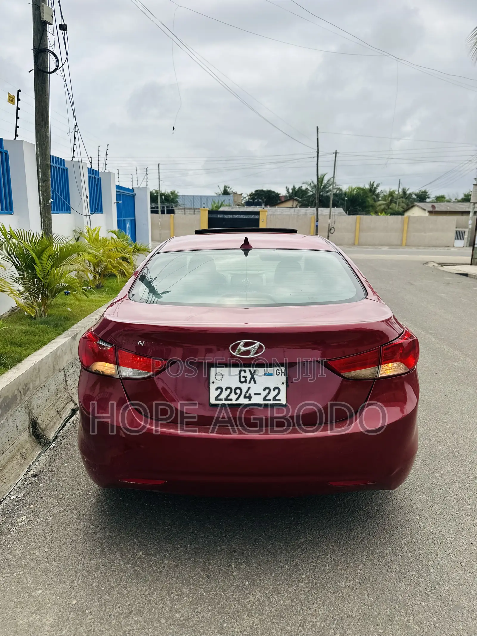 Hyundai Elantra Limited Sedan FWD (1.8L 4cyl 6A) 2013 Red