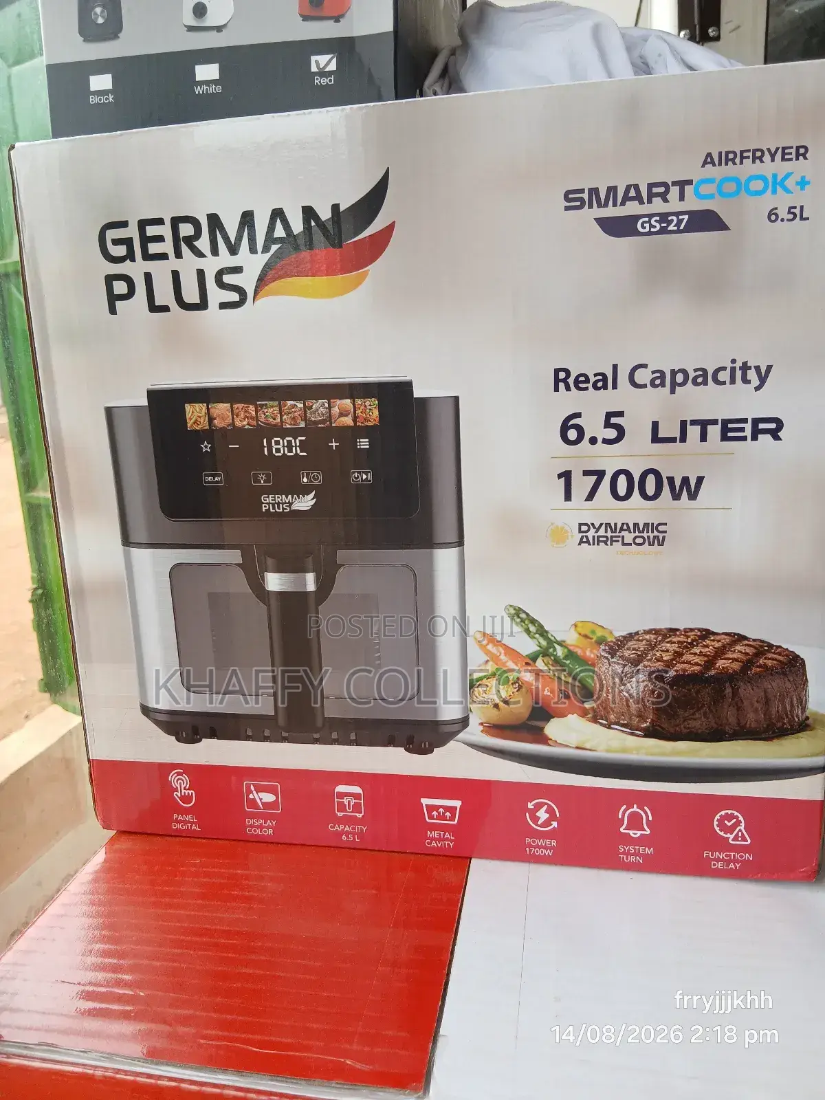 6.5L German Plus Air Fryer - Pay on Delivery in Accra
