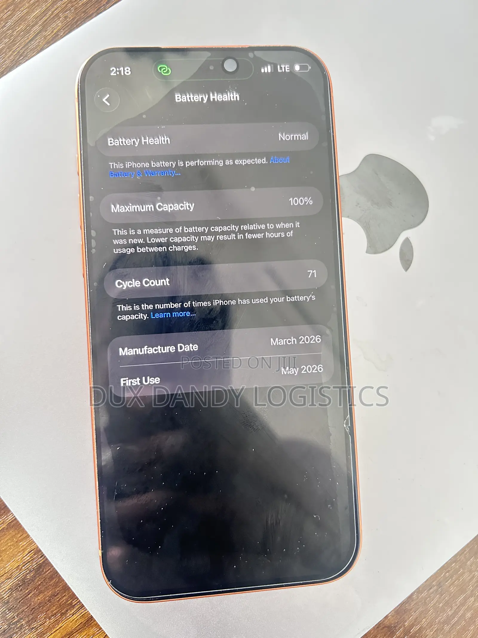 Apple iPhone 17 Pro Max 256 GB Orange