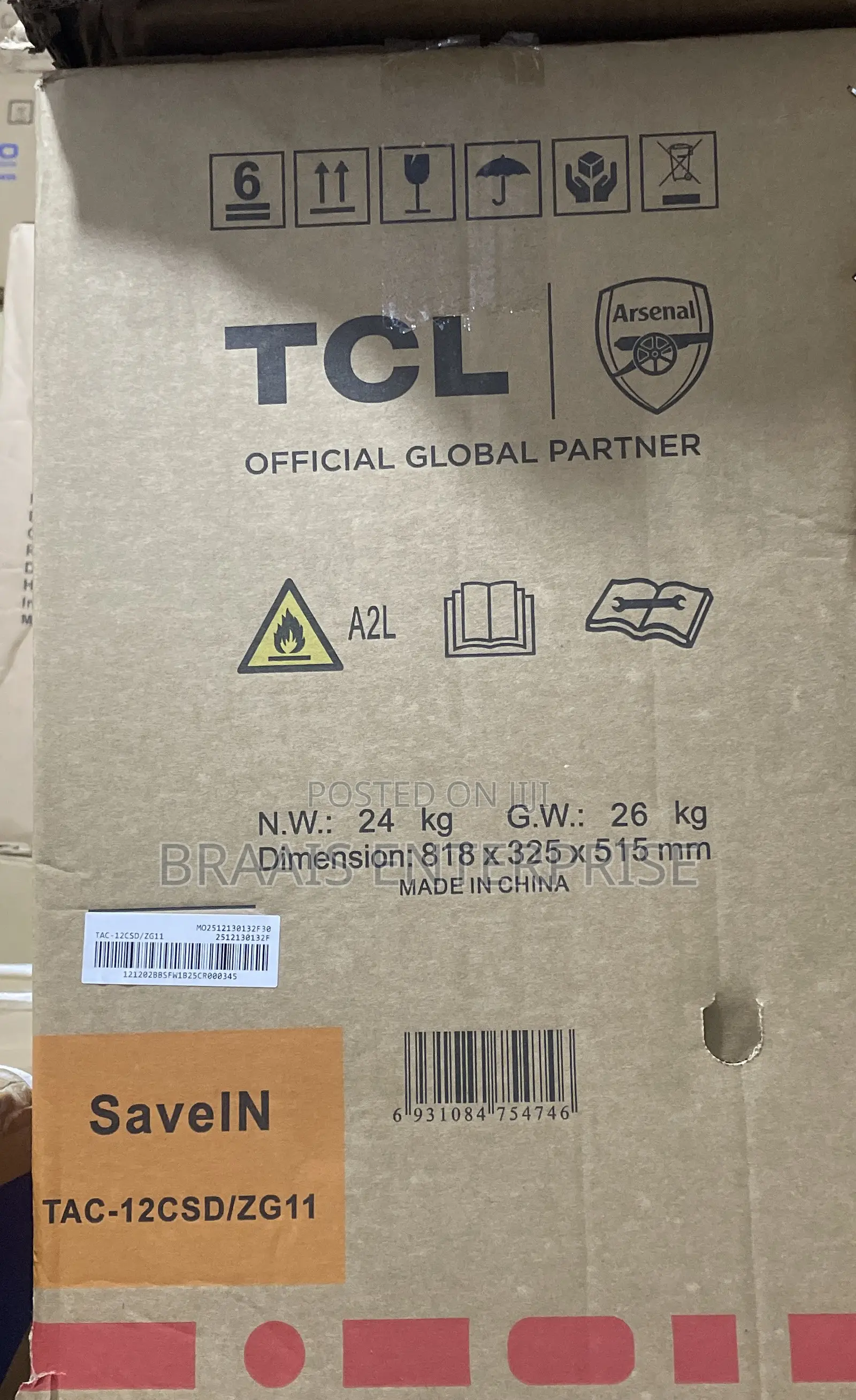 TCL 1.5hp R32 Air Condition