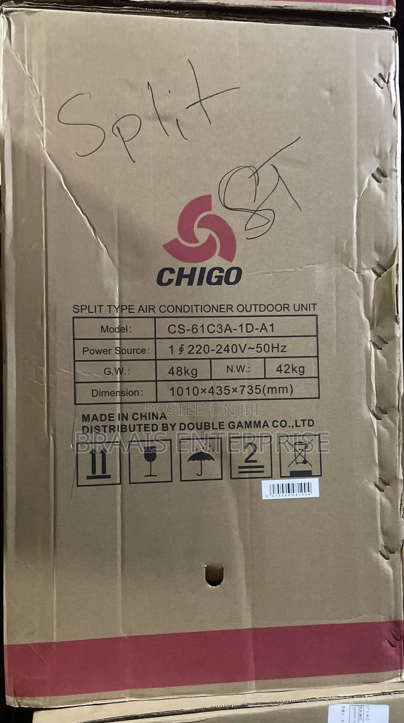Chigo 2.5hp Split Air Conditioner