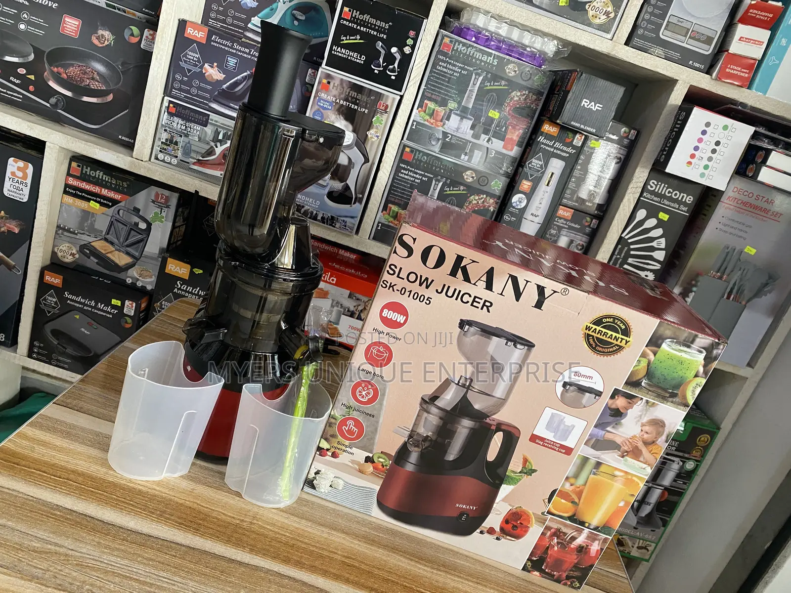 Sokany Electric Fruit Juicer - High Juiciness