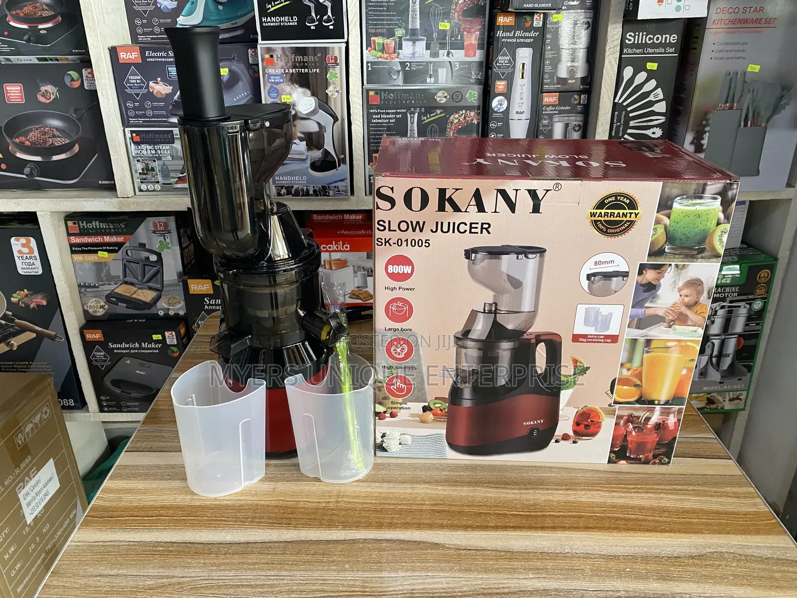 Sokany Electric Fruit Juicer - High Juiciness