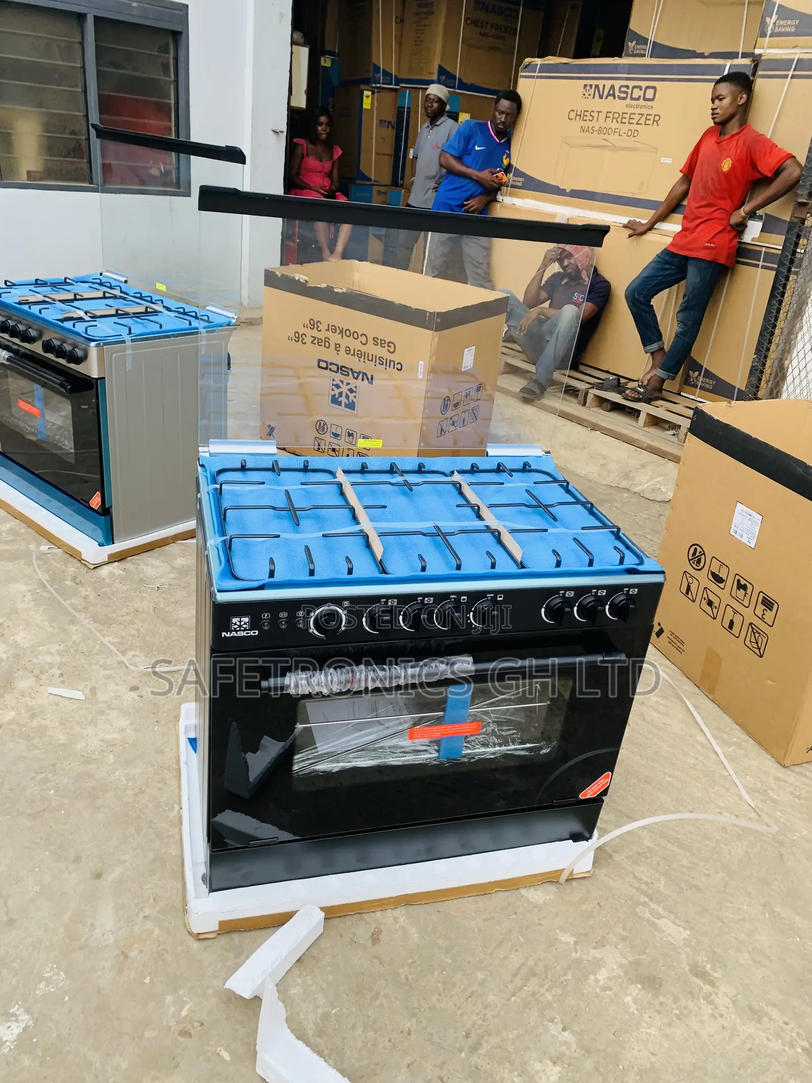 Recommend Nasco 90×60 5 Burner Gas Cooker W/ Grill Black
