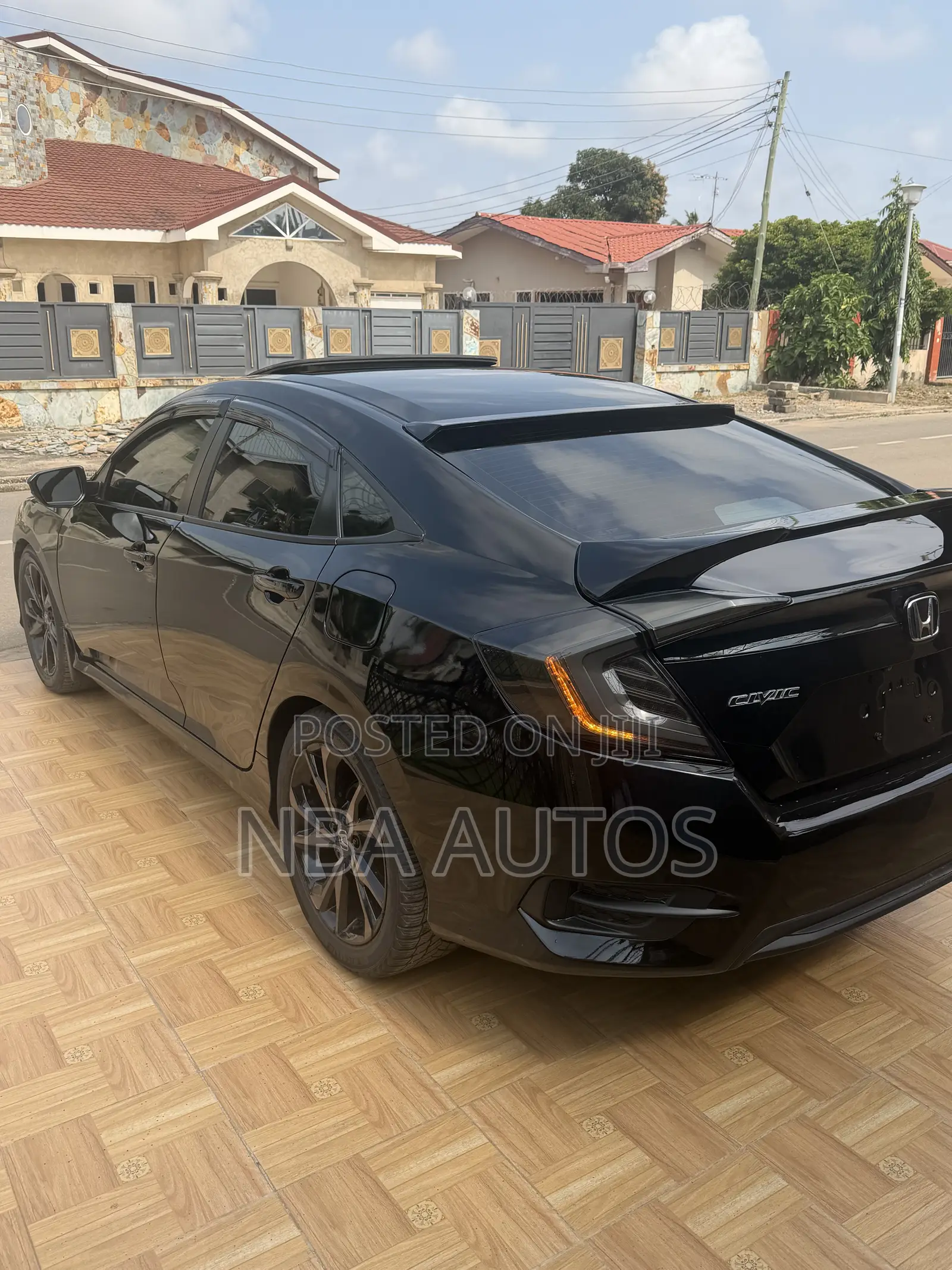Honda Civic EX Sedan 2020 Black
