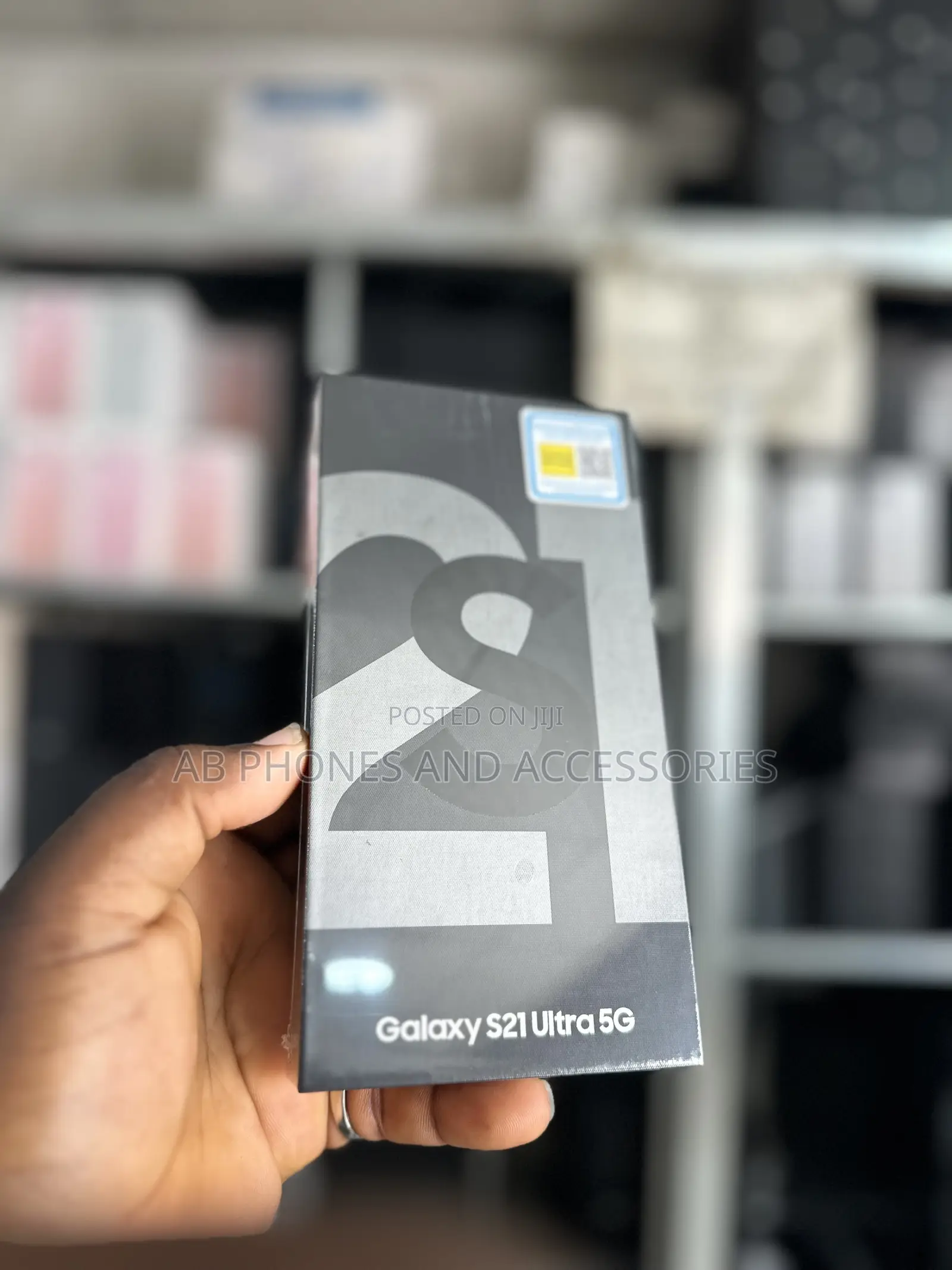 New Samsung Galaxy S21 Ultra 5G 128 GB Black