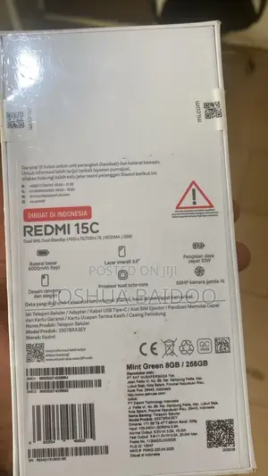 New Xiaomi Redmi 15C 256 GB Red