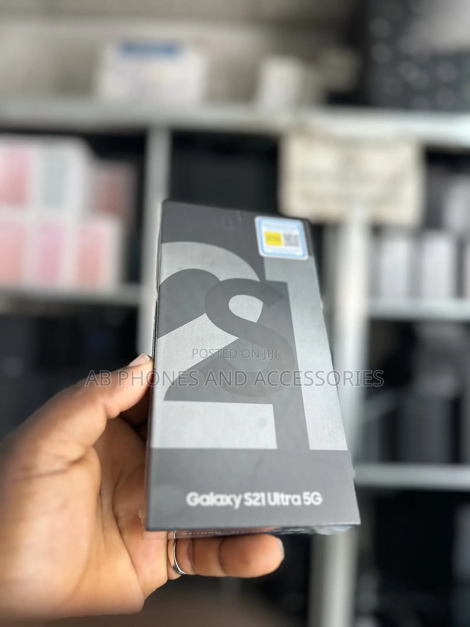 New Samsung Galaxy S21 Ultra 5G 128 GB Black