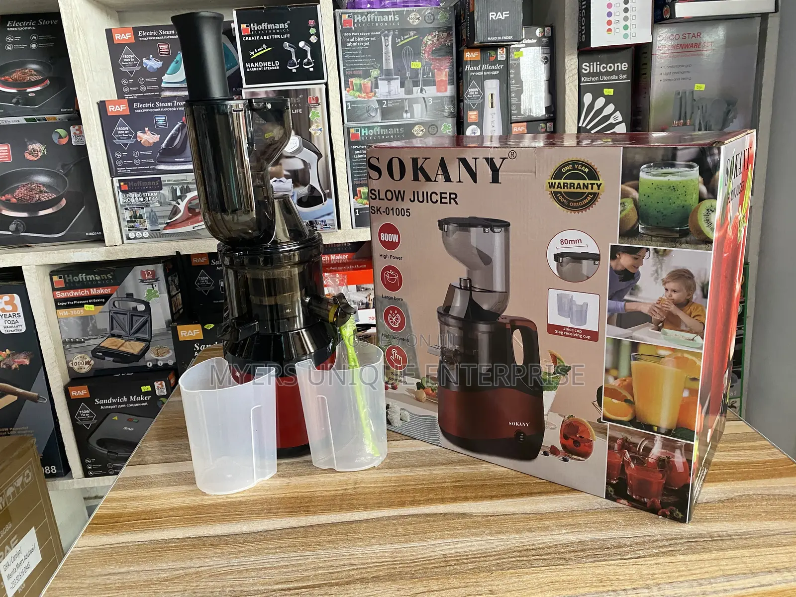 Sokany Vegetable and Fruit Slow Juicer Machine