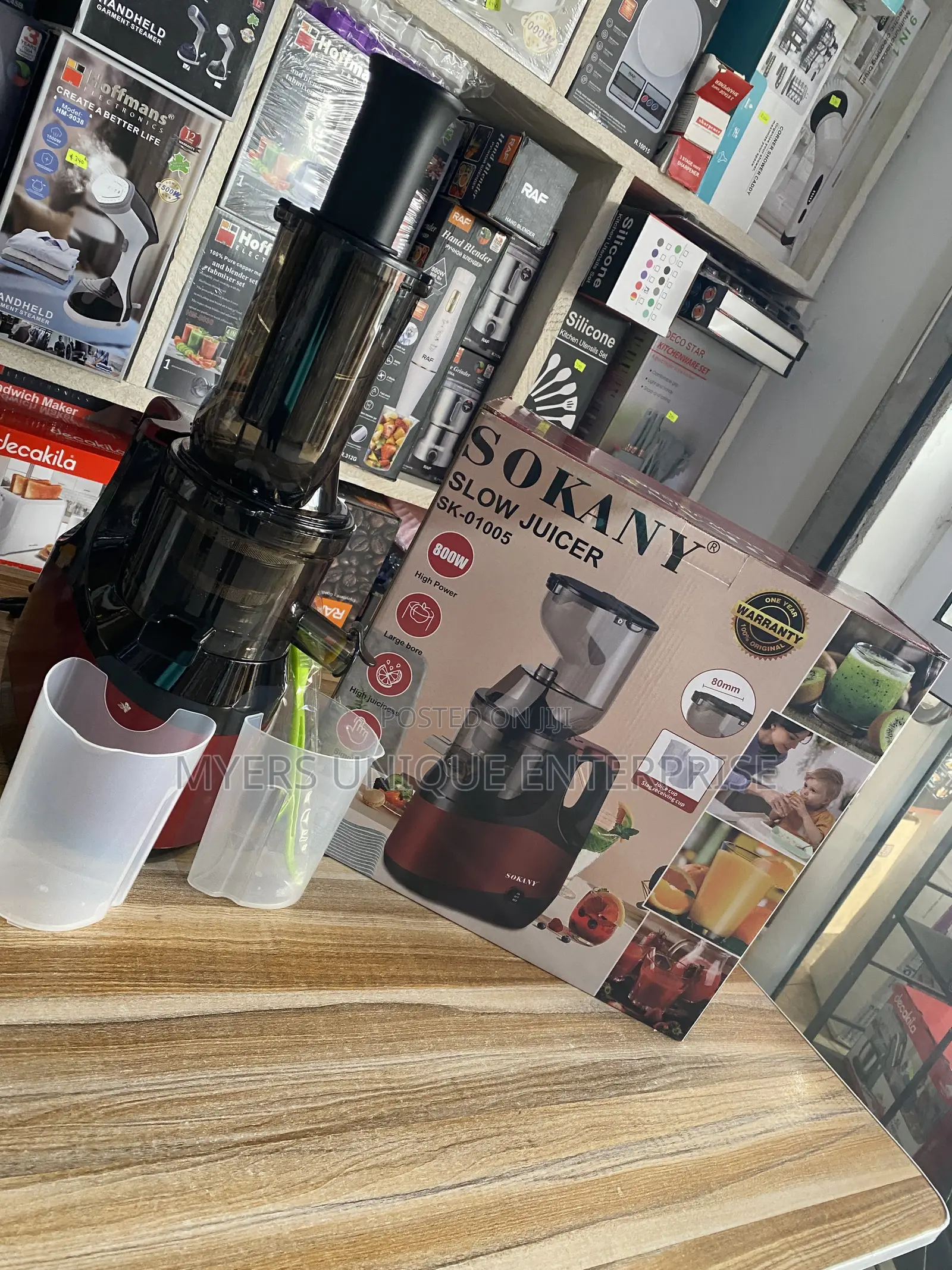 Sokany Commercial Slow Juicer With Copper Motor