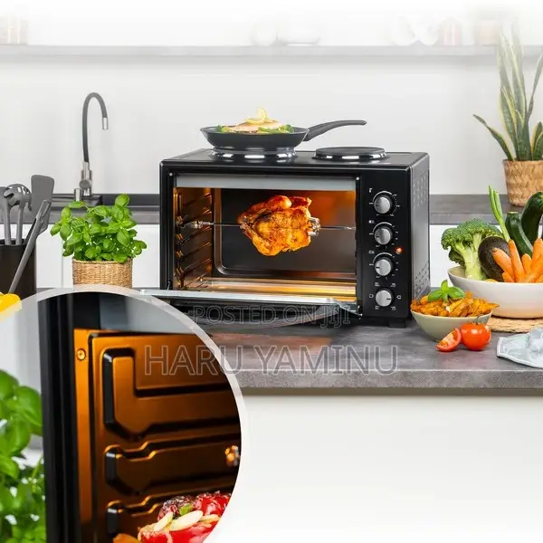 Mini Oven 45L, With Hotplates, Convection