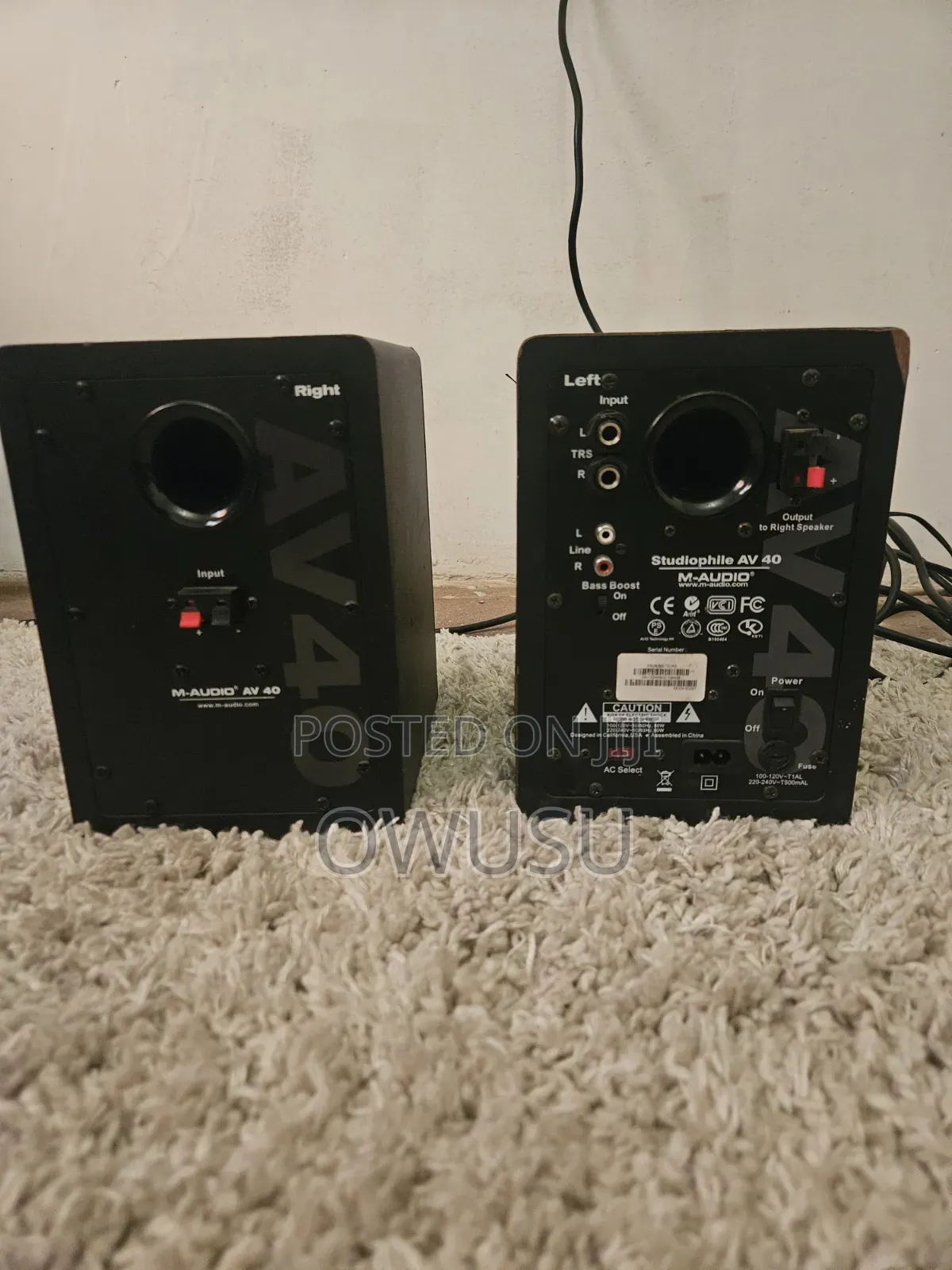 M Audio Av40 Studio Monitor
