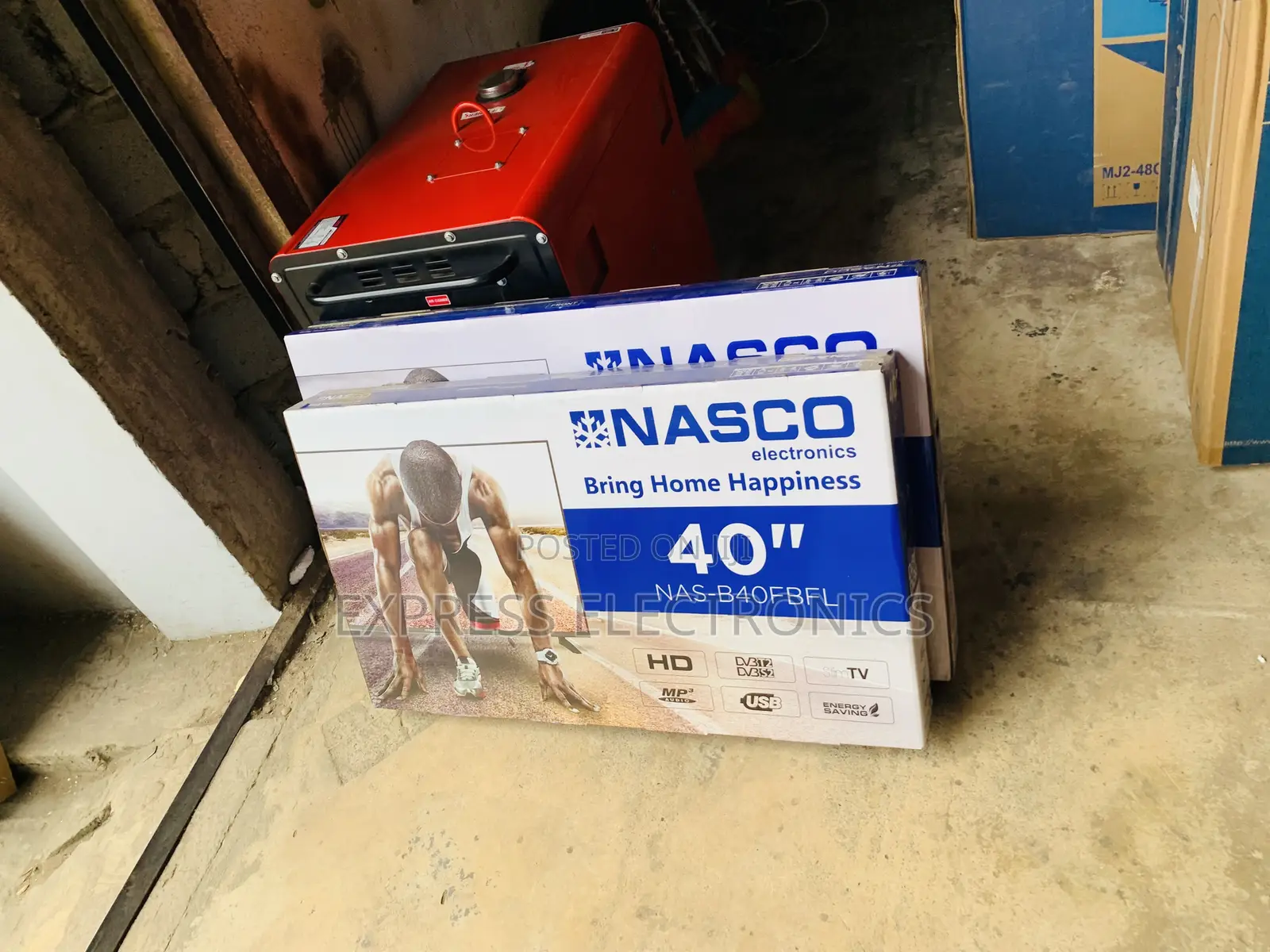 Lovely New Nasco 40”FHD Satellite Digital
