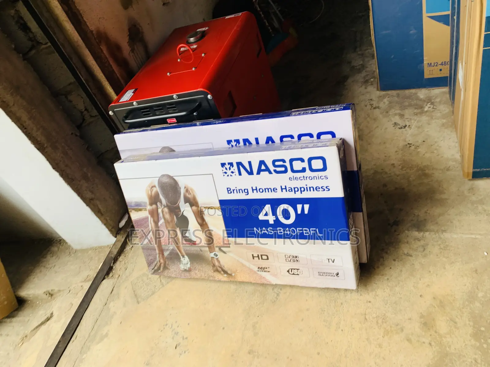 Lovely New Nasco 40”FHD Satellite Digital