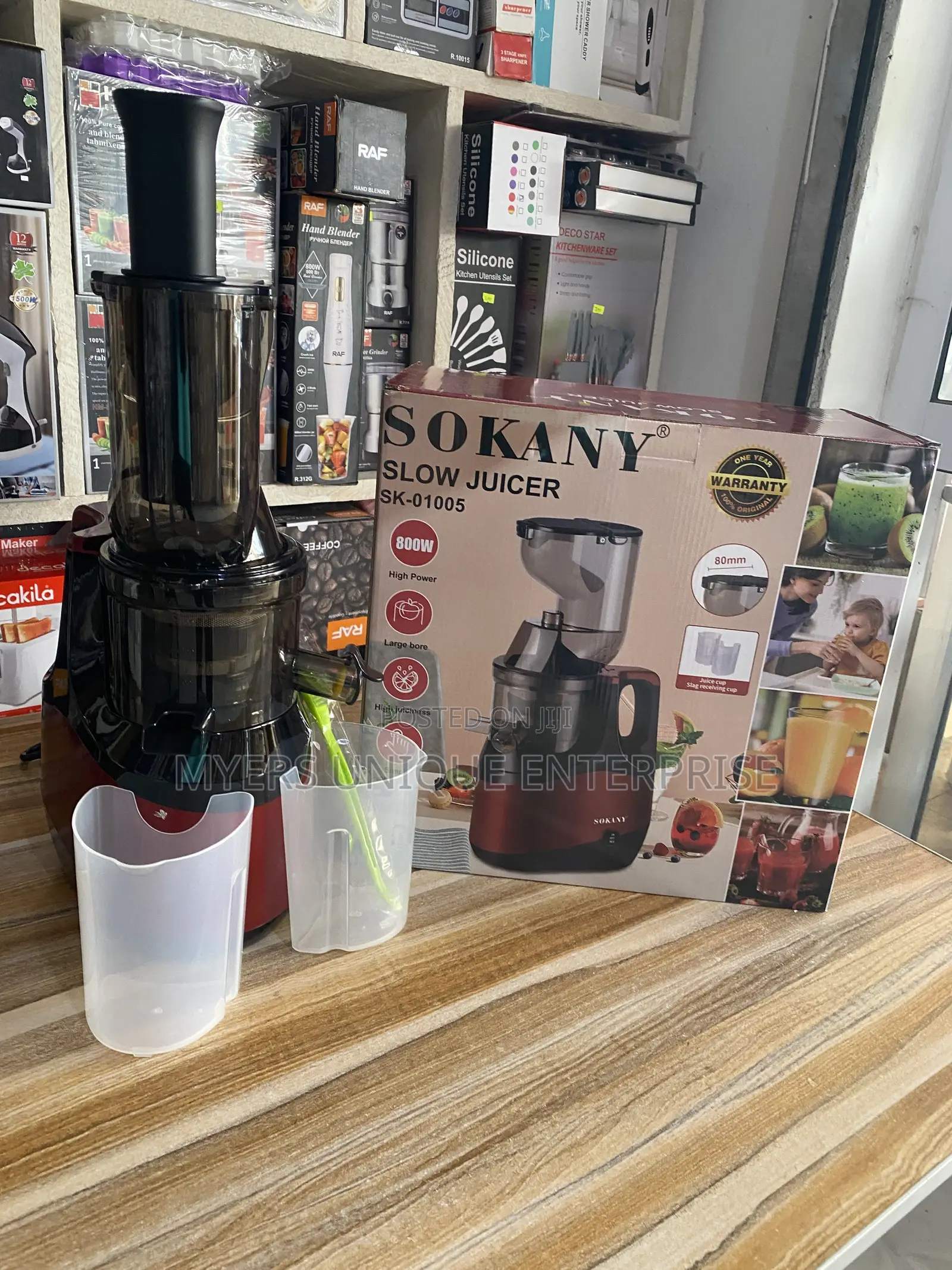 Sokany Healthy Juice Maker - Cold Press Technology