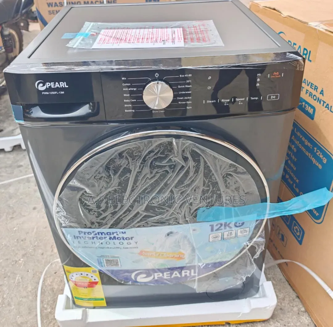 Pearl 12kg Front Load Fully Automatic Washing Machine
