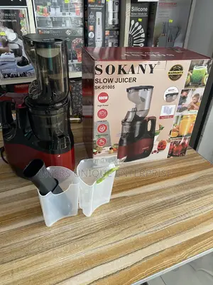 Sokany 800w Large Bore Slow Juicer - Less Oxidation