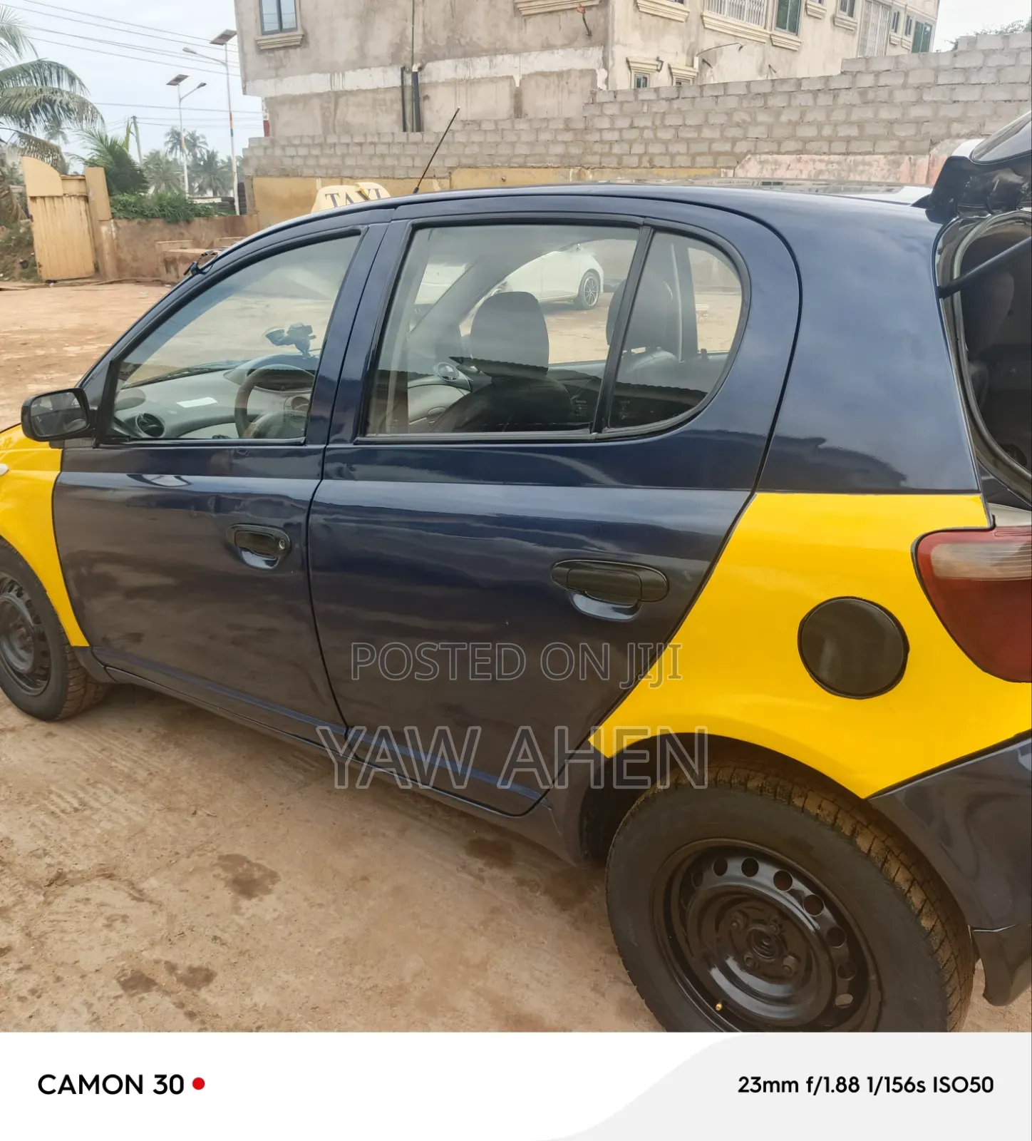 Toyota Yaris 2005 Blue